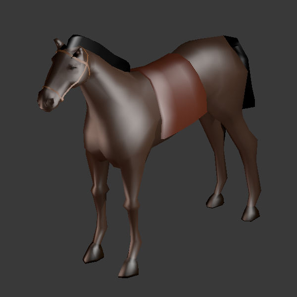 Horse (lowpoly)